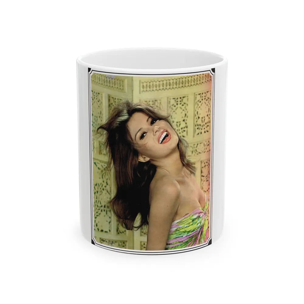 Pamela Tiffin #79 (Vintage Female Icon) White Coffee Mug-11oz-Go Mug Yourself