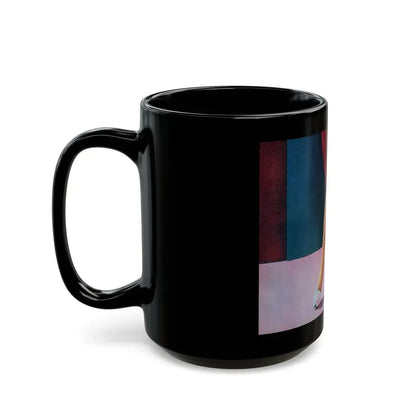 Pamela Tiffin #80 - Mag. Centerfold1 (Vintage Female Icon) Black Coffee Mug - Go Mug Yourself