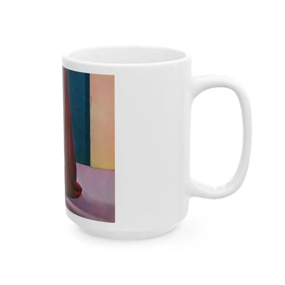 Pamela Tiffin #80 - Mag. Centerfold1 (Vintage Female Icon) White Coffee Mug - Go Mug Yourself