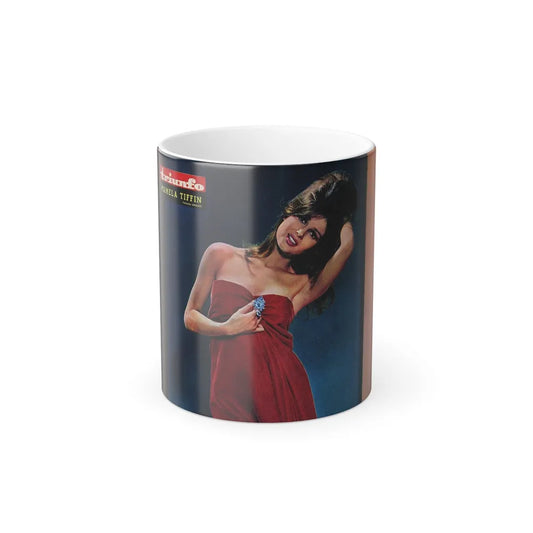 Pamela Tiffin #80 - Mag. Centerfold (Vintage Female Icons) Color Changing Mug 11oz-11oz-Go Mug Yourself