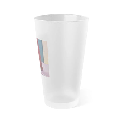 Pamela Tiffin #80 - Mag. Centerfold1 (Vintage Female Icon) Frosted Pint Glass 16oz-Go Mug Yourself