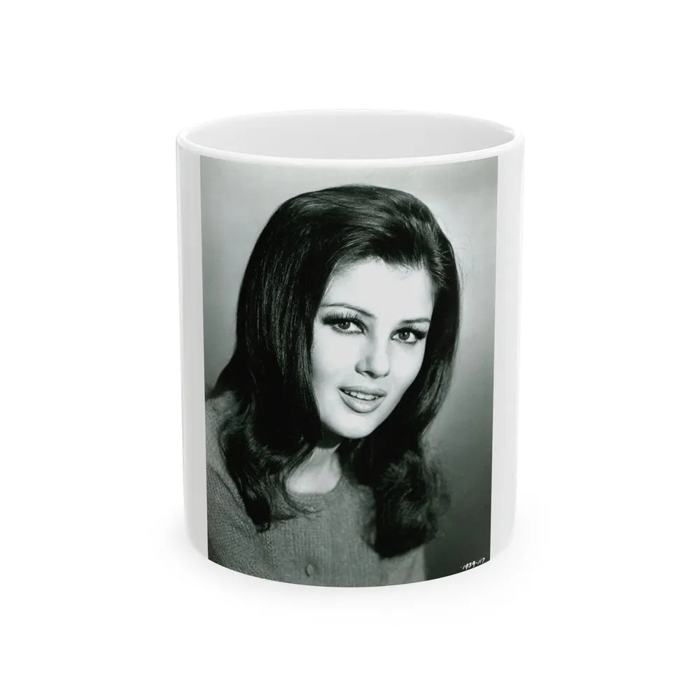 Pamela Tiffin #89 (Vintage Female Icon) White Coffee Mug-11oz-Go Mug Yourself