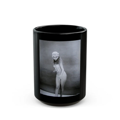 Pamela Tiffin #951 (Vintage Female Icon) Black Coffee Mug-15oz-Go Mug Yourself