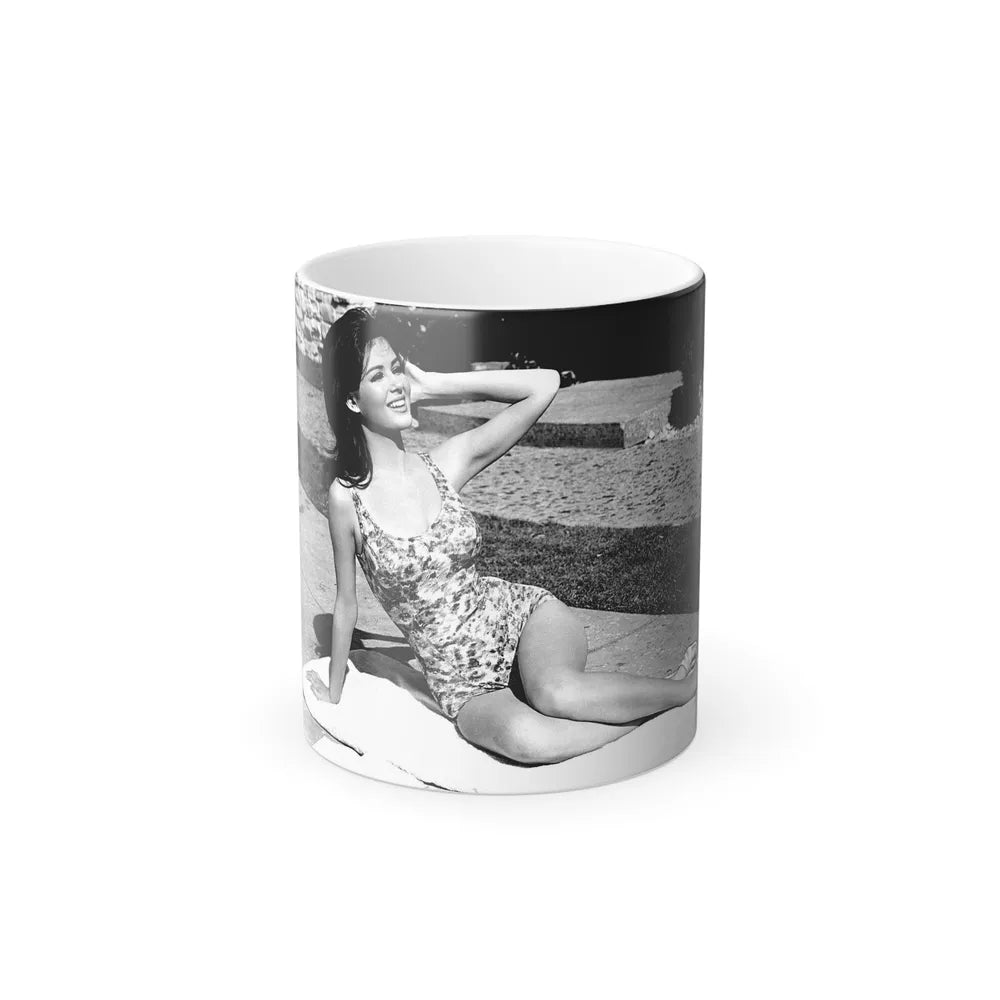 Pamela Tiffin #98 (Vintage Female Icons) Color Changing Mug 11oz-11oz-Go Mug Yourself