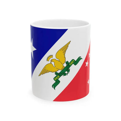 Pan American Exposition Flag (United States) White Coffee Mug 11oz - Go Mug Yourself