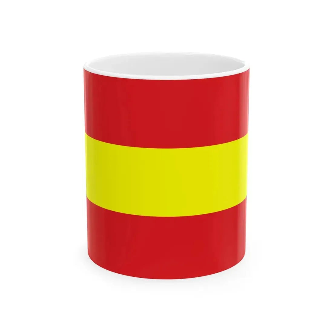 Pan-Asian flag (United States) White Coffee Mug 11oz - Go Mug Yourself