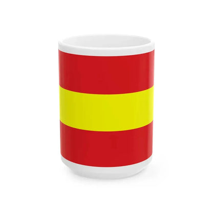 Pan-Asian flag (United States) White Coffee Mug 15oz - Go Mug Yourself