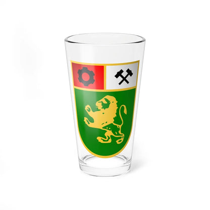 Panagyurishte-coat-of-arms (Bulgaria) (Coat of Arms) Pint Glass 16oz 16oz - Go Mug Yourself