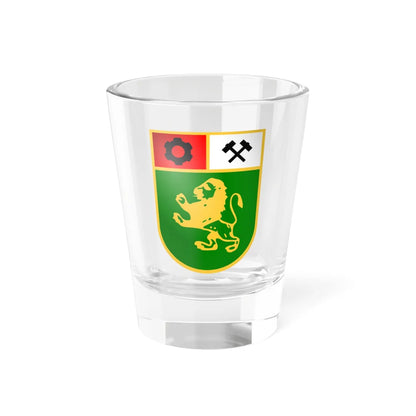 Panagyurishte-coat-of-arms (Bulgaria) (Coat of Arms) Shot Glass 1.5oz 1.5oz - Go Mug Yourself