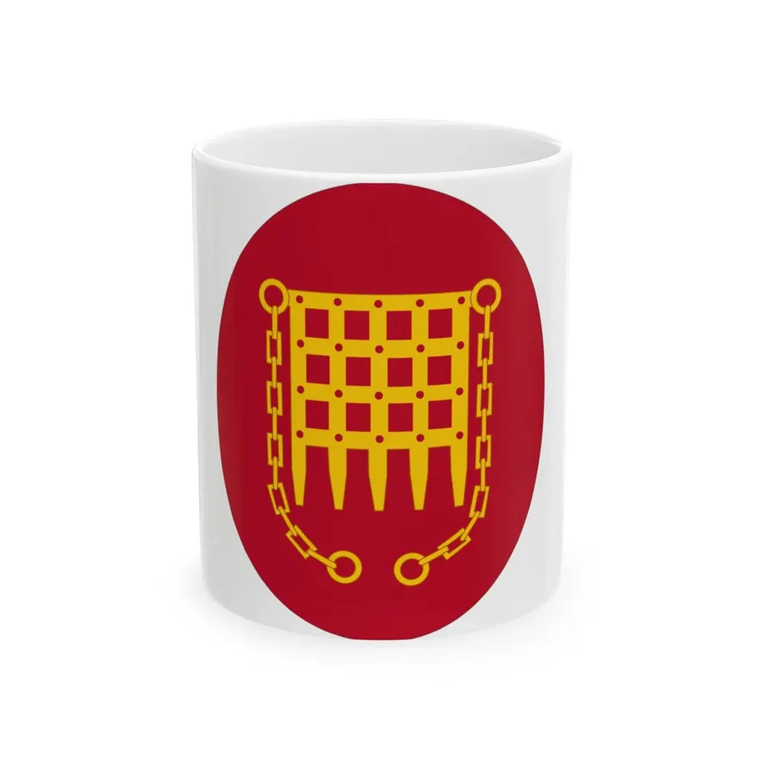 Panama Canal Division (U.S. Army) White Coffee Mug 11oz - Go Mug Yourself