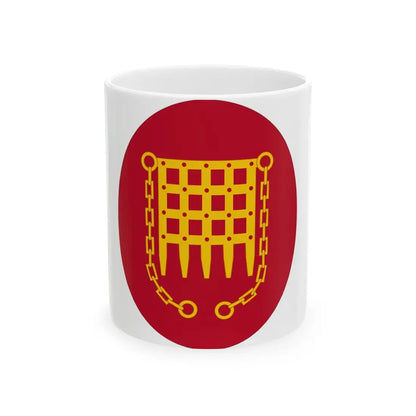 Panama Canal Division (U.S. Army) White Coffee Mug 11oz - Go Mug Yourself