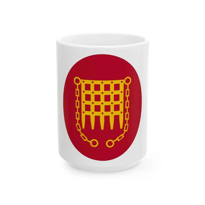 Panama Canal Division (U.S. Army) White Coffee Mug 15oz - Go Mug Yourself