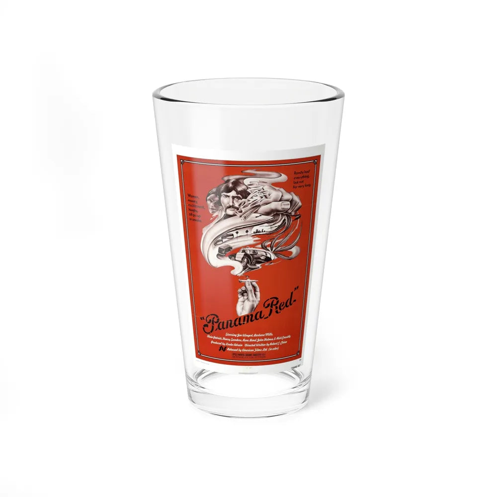 PANAMA RED 1976 Movie Poster - Pint Glass 16oz-16oz-Go Mug Yourself