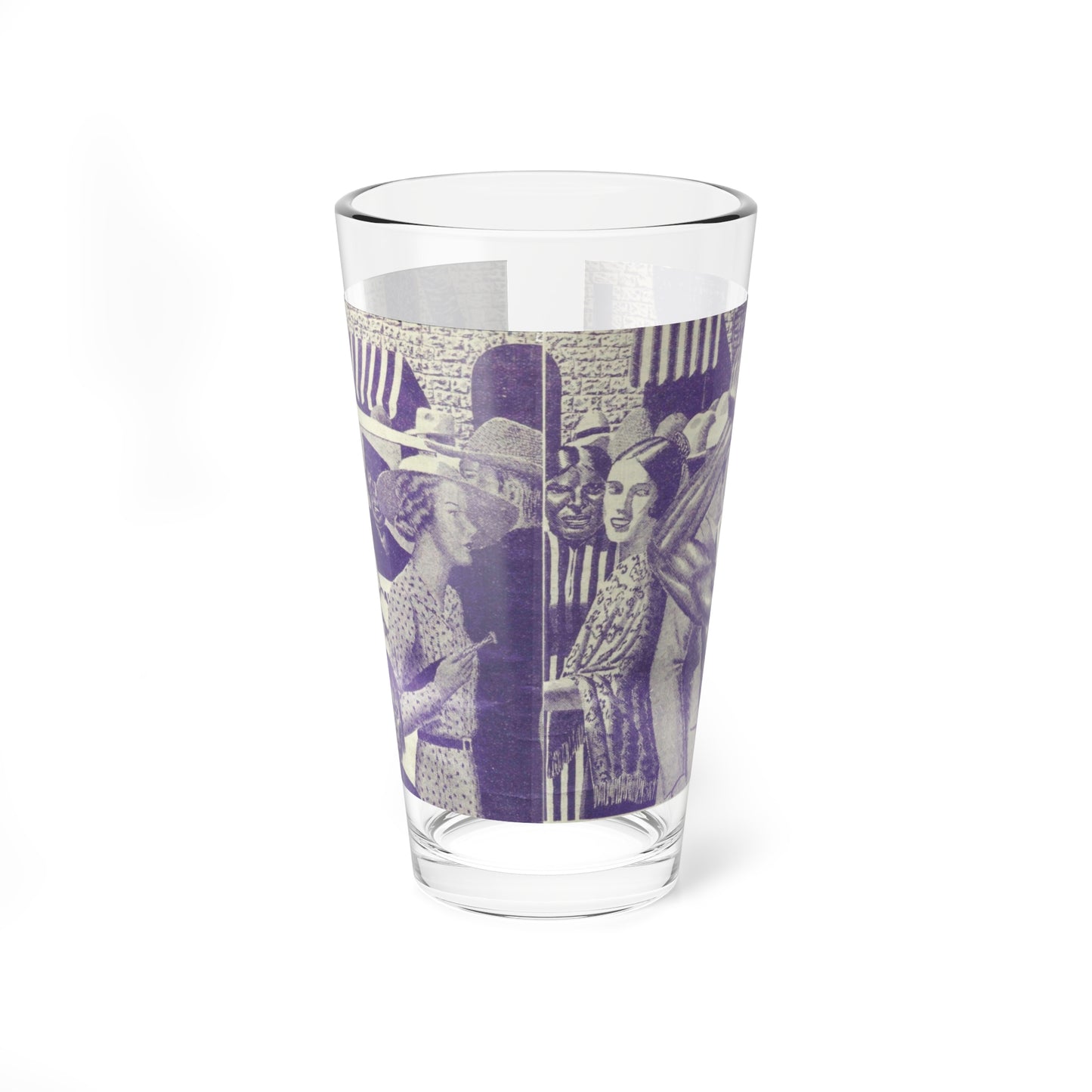 Panamanian Night, The Australian Journal, July 1, 1937 (Magazine Illustration) Pint Glass 16oz-16oz-Go Mug Yourself