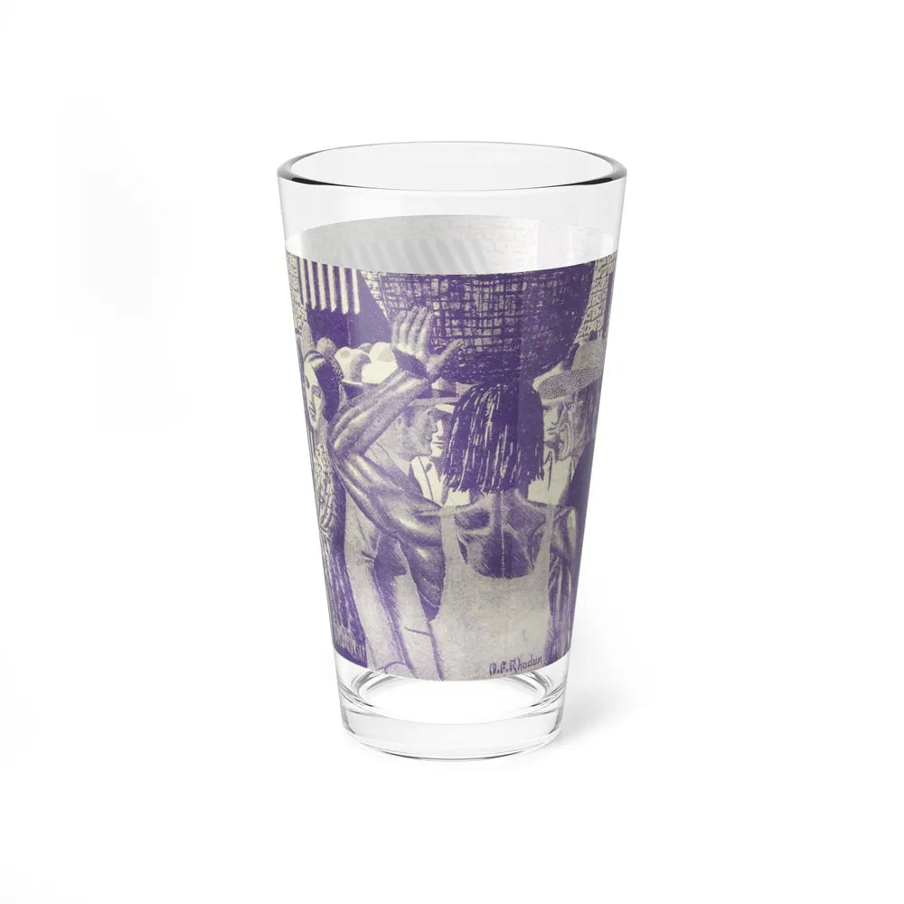 Panamanian Night, The Australian Journal, July 1, 1937 (Magazine Illustration) Pint Glass 16oz - Go Mug Yourself