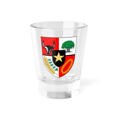Pancasila (Indonesia) (Coat of Arms) Shot Glass 1.5oz 1.5oz - Go Mug Yourself