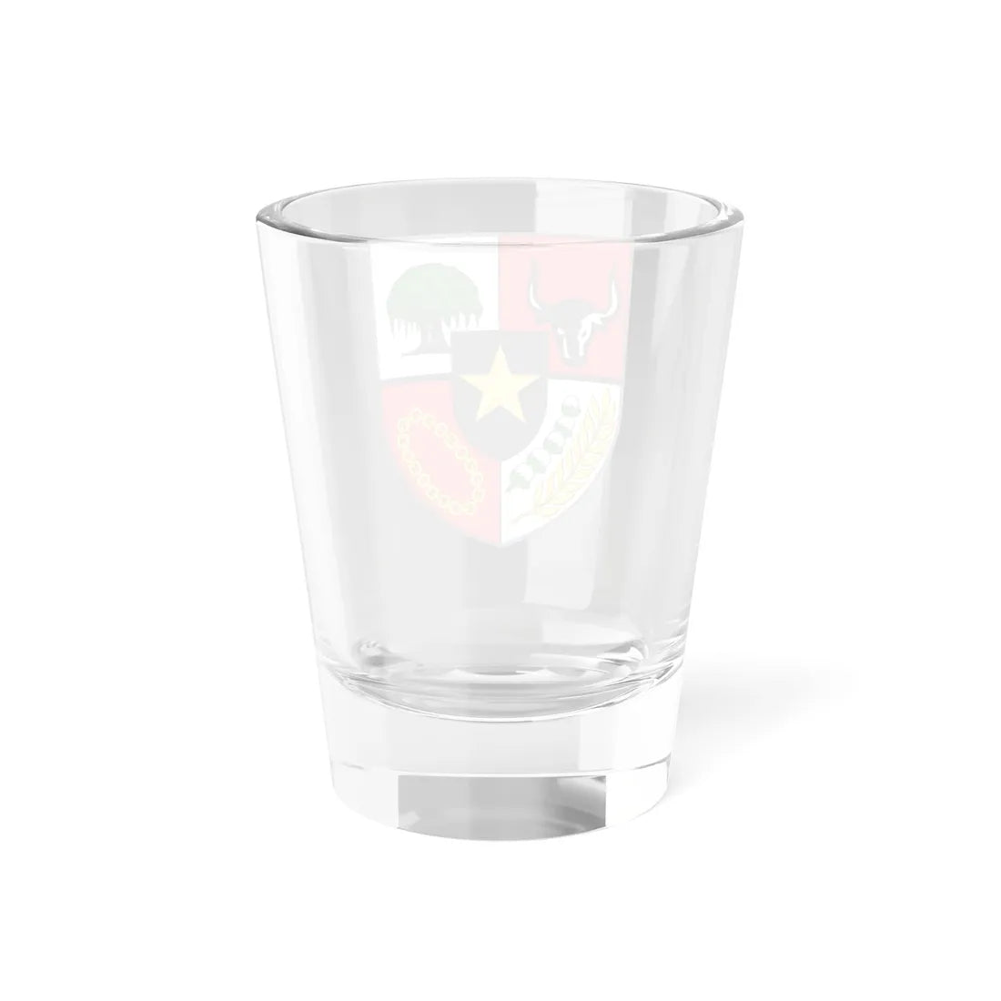 Pancasila Perisai (Indonesia) (Coat of Arms) Shot Glass 1.5oz - Go Mug Yourself