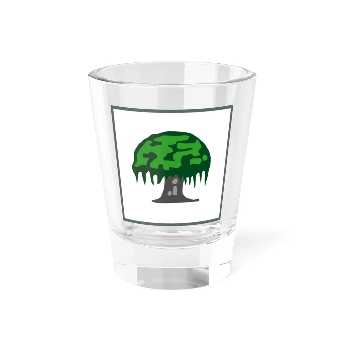 Pancasila Sila 3 Banyan Tree (Indonesia) (Coat of Arms) Shot Glass 1.5oz 1.5oz - Go Mug Yourself