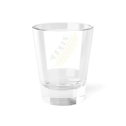 Pancasila Sila 5 Rice and Cotton (Indonesia) (Coat of Arms) Shot Glass 1.5oz - Go Mug Yourself