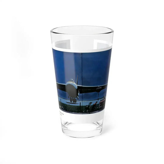 Panic on the Runway, 1958 (Magazine Illustration) Pint Glass 16oz 16oz - Go Mug Yourself
