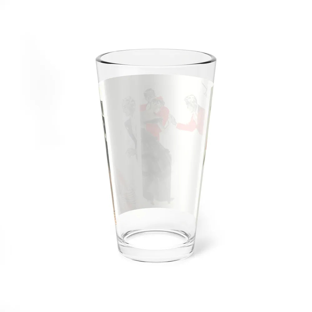 Panic Prevalent (Magazine Illustration) Pint Glass 16oz-Go Mug Yourself