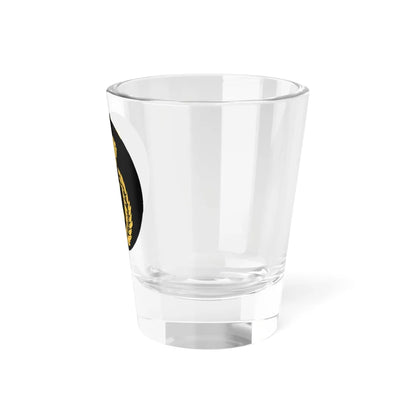 Pansartruppernas officershögskola vapen (Sweden) (Coat of Arms) Shot Glass 1.5oz - Go Mug Yourself