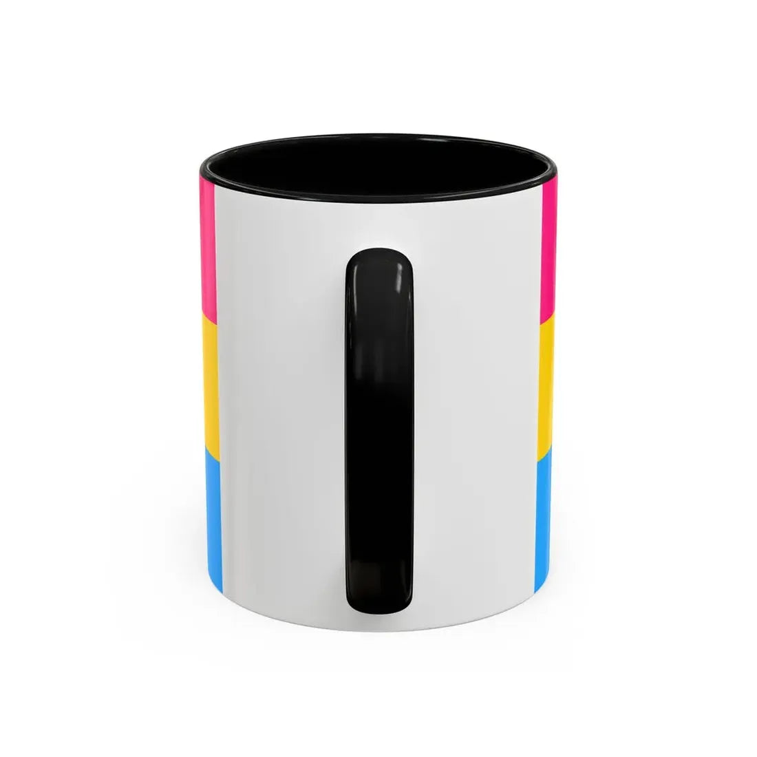 Pansexuality Pride Flag - Accent Coffee Mug - Go Mug Yourself