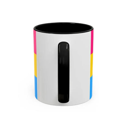 Pansexuality Pride Flag - Accent Coffee Mug - Go Mug Yourself