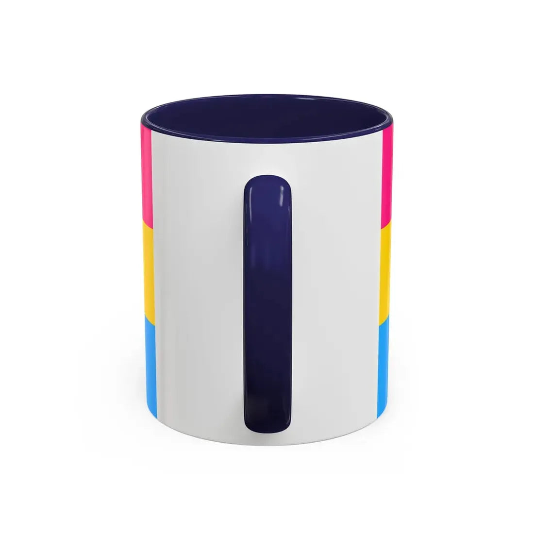 Pansexuality Pride Flag - Accent Coffee Mug - Go Mug Yourself