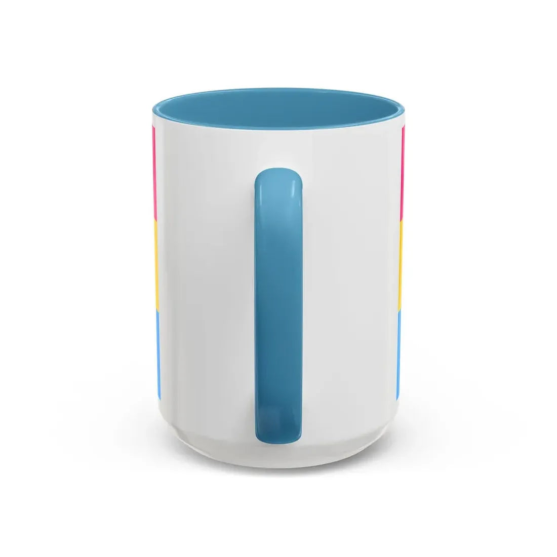 Pansexuality Pride Flag - Accent Coffee Mug - Go Mug Yourself