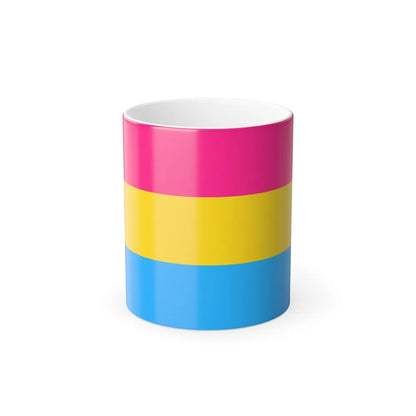 Pansexuality Pride Flag - Color Changing Mug 11oz-11oz-Go Mug Yourself