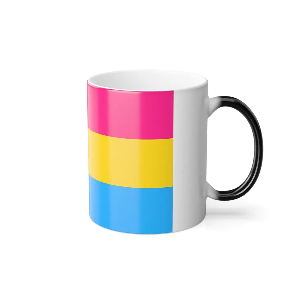 Pansexuality Pride Flag - Color Changing Mug 11oz-Go Mug Yourself