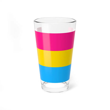 Pansexuality Pride Flag - Pint Glass 16oz-16oz-Go Mug Yourself