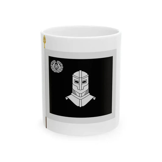 Panssariprikaatin lippu (Finland) White Coffee Mug 11oz - Go Mug Yourself