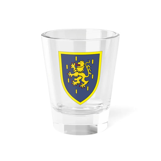 Panzerbrigade 15 Bundeswehr (Germany) (Coat of Arms) Shot Glass 1.5oz 1.5oz - Go Mug Yourself