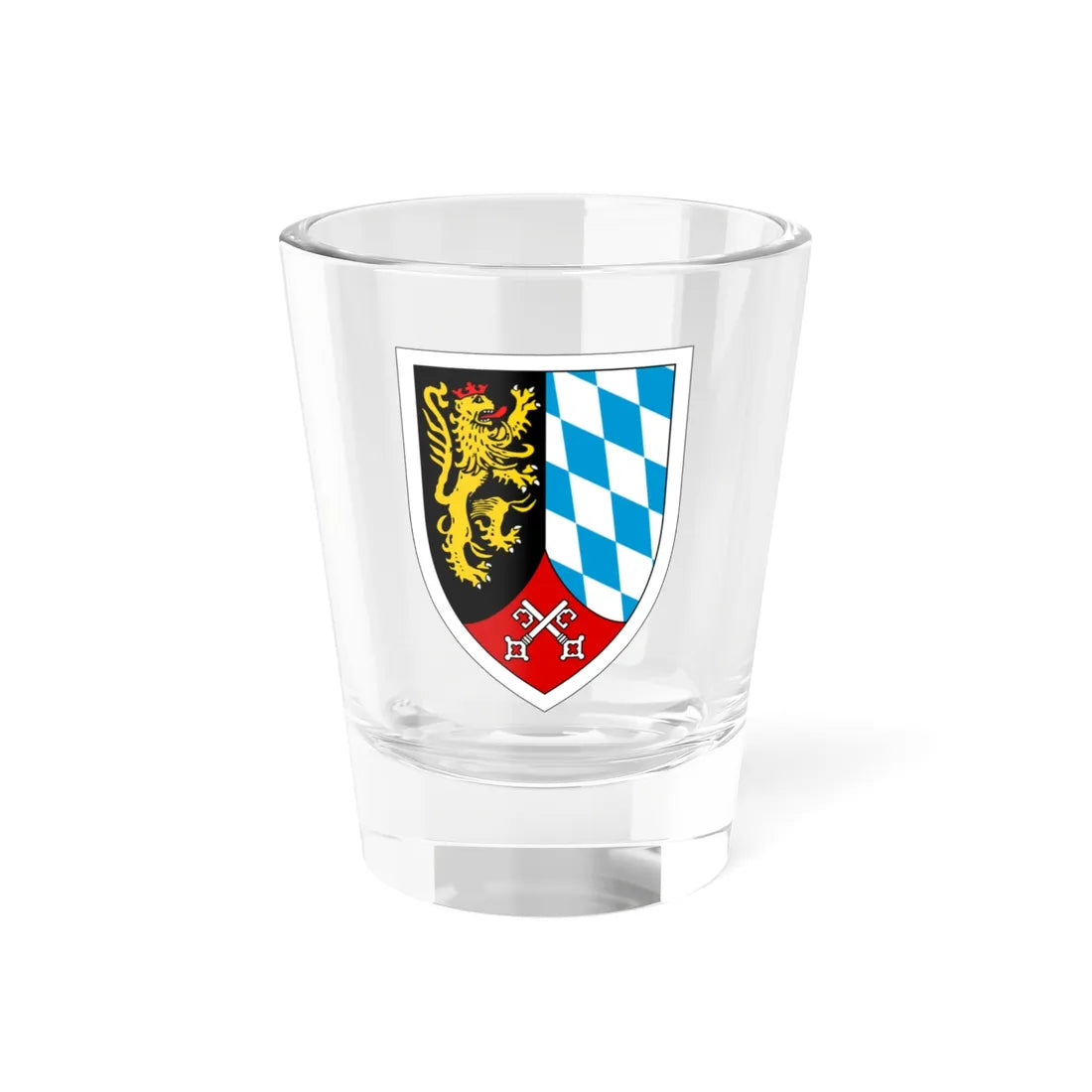 Panzergrenadierbrigade 10 Bundeswehr (Germany) (Coat of Arms) Shot Glass 1.5oz 1.5oz - Go Mug Yourself