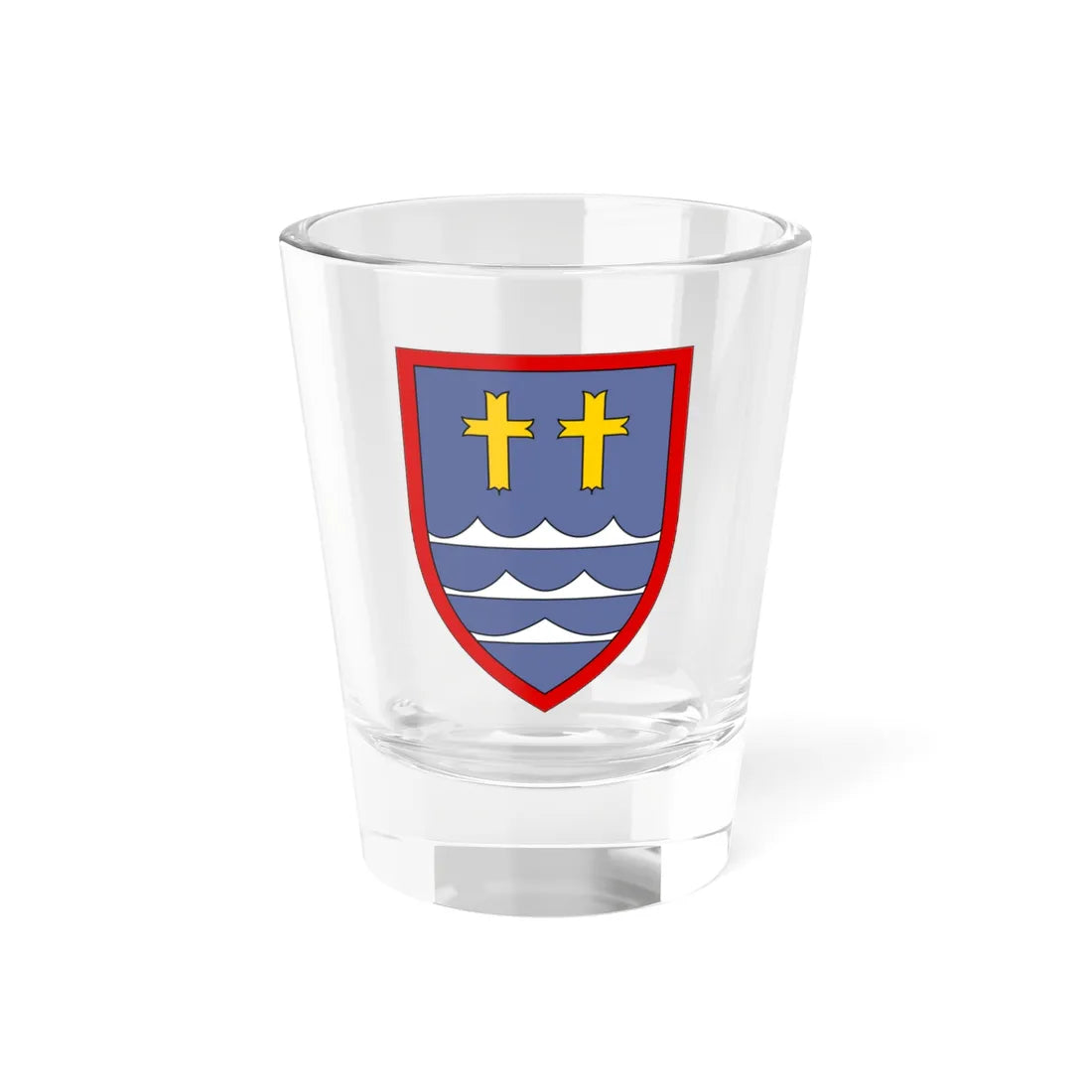Panzergrenadierbrigade 32 Bundeswehr (Germany) (Coat of Arms) Shot Glass 1.5oz 1.5oz - Go Mug Yourself