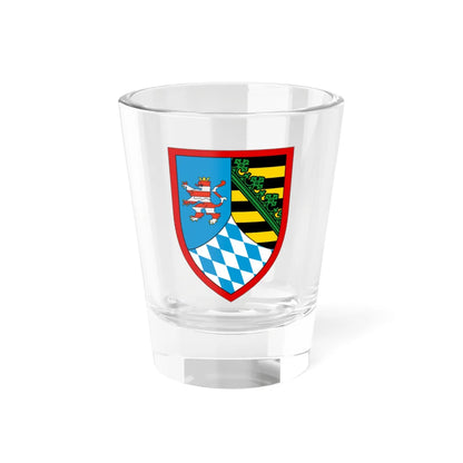Panzergrenadierbrigade 37 Bundeswehr 2004 - 2007 (Germany) (Coat of Arms) Shot Glass 1.5oz 1.5oz - Go Mug Yourself
