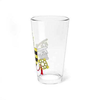 Papal Arms of Alexander VI (Italy) (Coat of Arms) Pint Glass 16oz - Go Mug Yourself