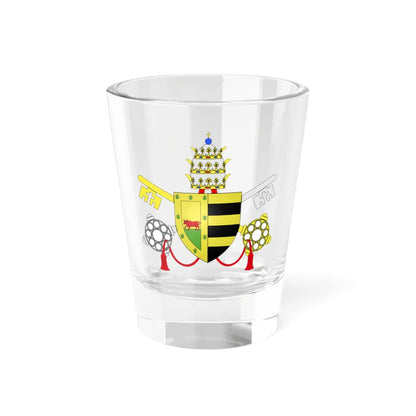 Papal Arms of Alexander VI (Italy) (Coat of Arms) Shot Glass 1.5oz 1.5oz - Go Mug Yourself