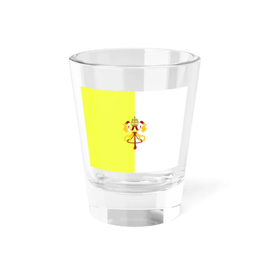 Papal proto-national flag (Vatican City) Shot Glass 1.5oz 1.5oz - Go Mug Yourself