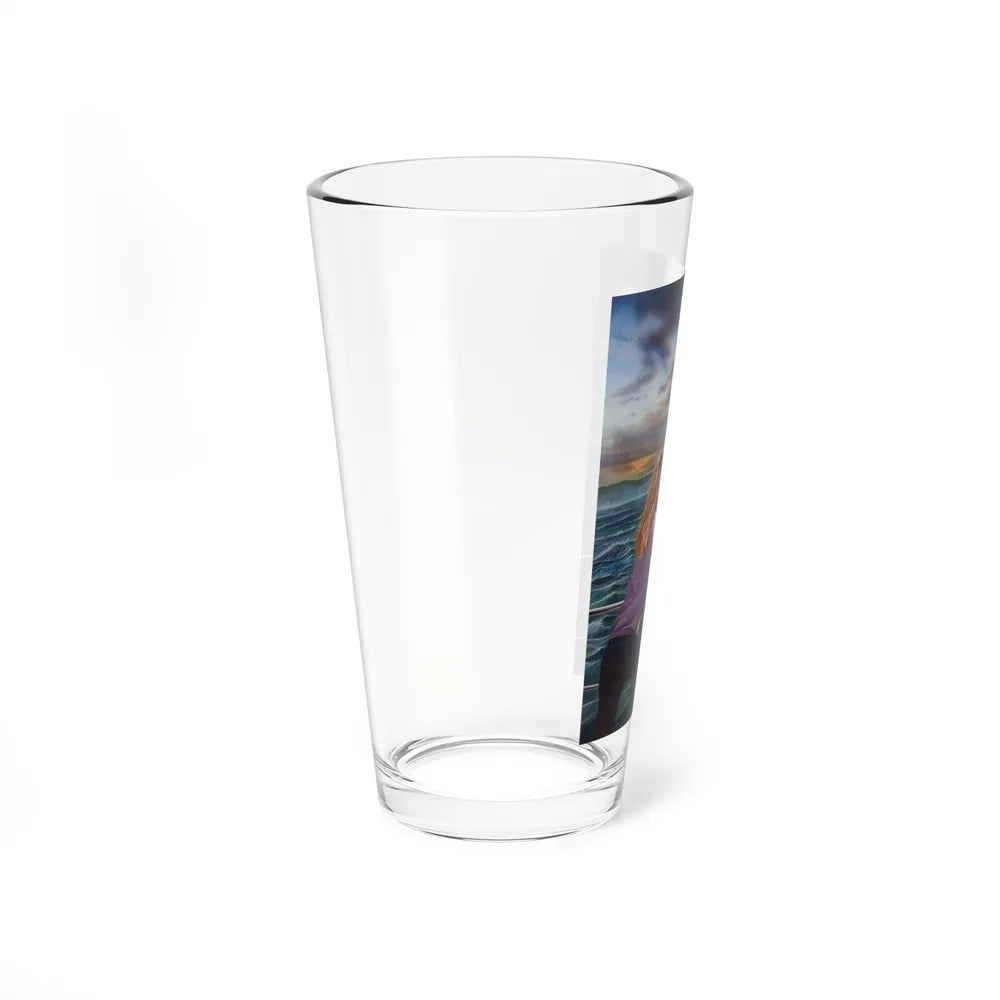 Paperback Book Cover - Pint Glass 16oz-Go Mug Yourself