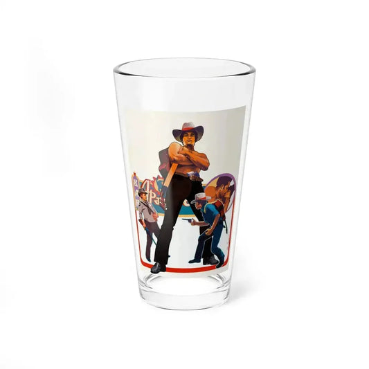 Paperback Cover Illustration_1 - Pint Glass 16oz 16oz - Go Mug Yourself