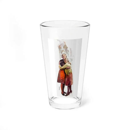 Paperback Cover Painting (1970's) - Pint Glass 16oz 16oz - Go Mug Yourself
