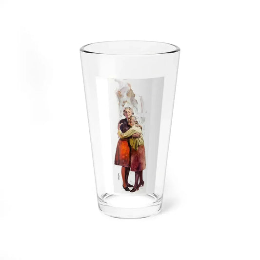 Paperback Cover Painting (1970's) - Pint Glass 16oz 16oz - Go Mug Yourself