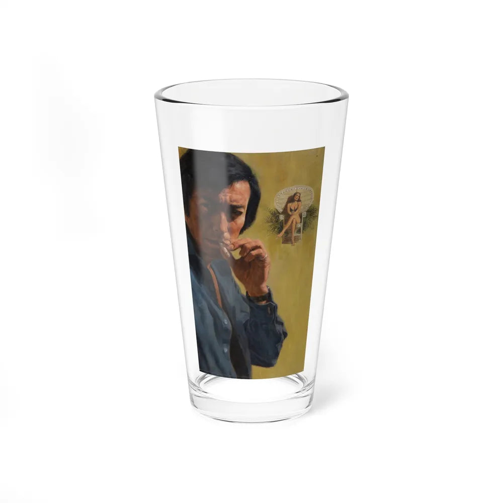 Paperback Illustration - Pint Glass 16oz-16oz-Go Mug Yourself