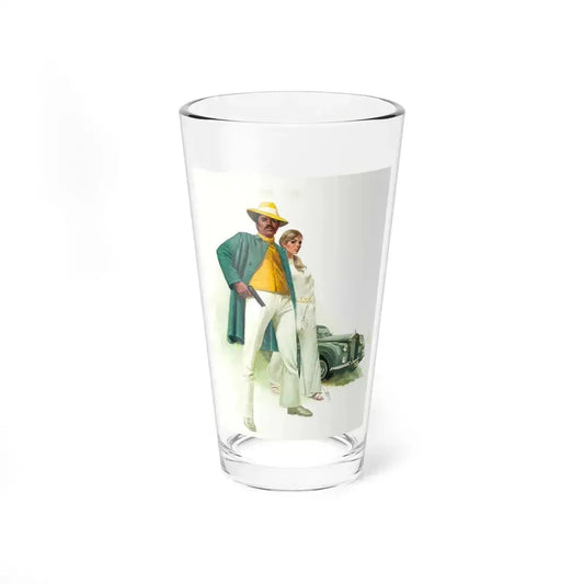 Paperback Novel Cover, 1970's - Pint Glass 16oz 16oz - Go Mug Yourself