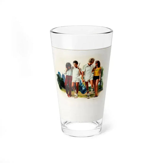 Paperback Novel Cover (Doubleday Book Club, c. 1990s) - Pint Glass 16oz 16oz - Go Mug Yourself
