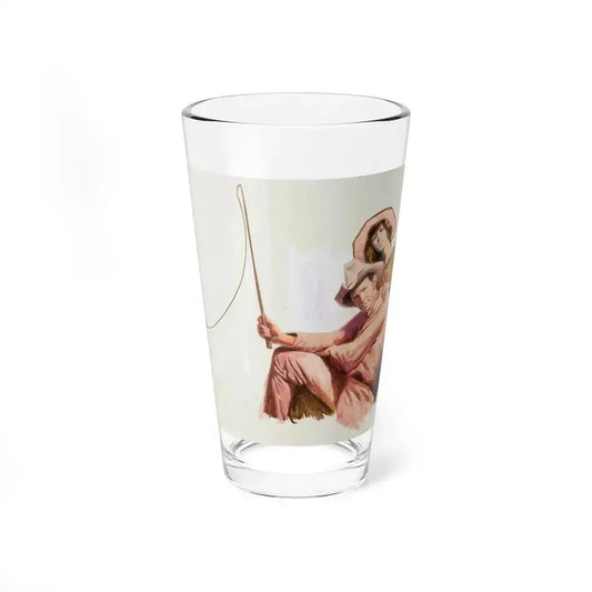 Paperback Novel Cover_1 - Pint Glass 16oz 16oz - Go Mug Yourself