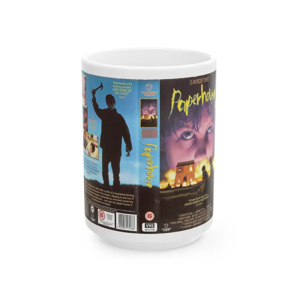 PAPERHOUSE (VHS COVER) - White Coffee Mug-15oz-Go Mug Yourself